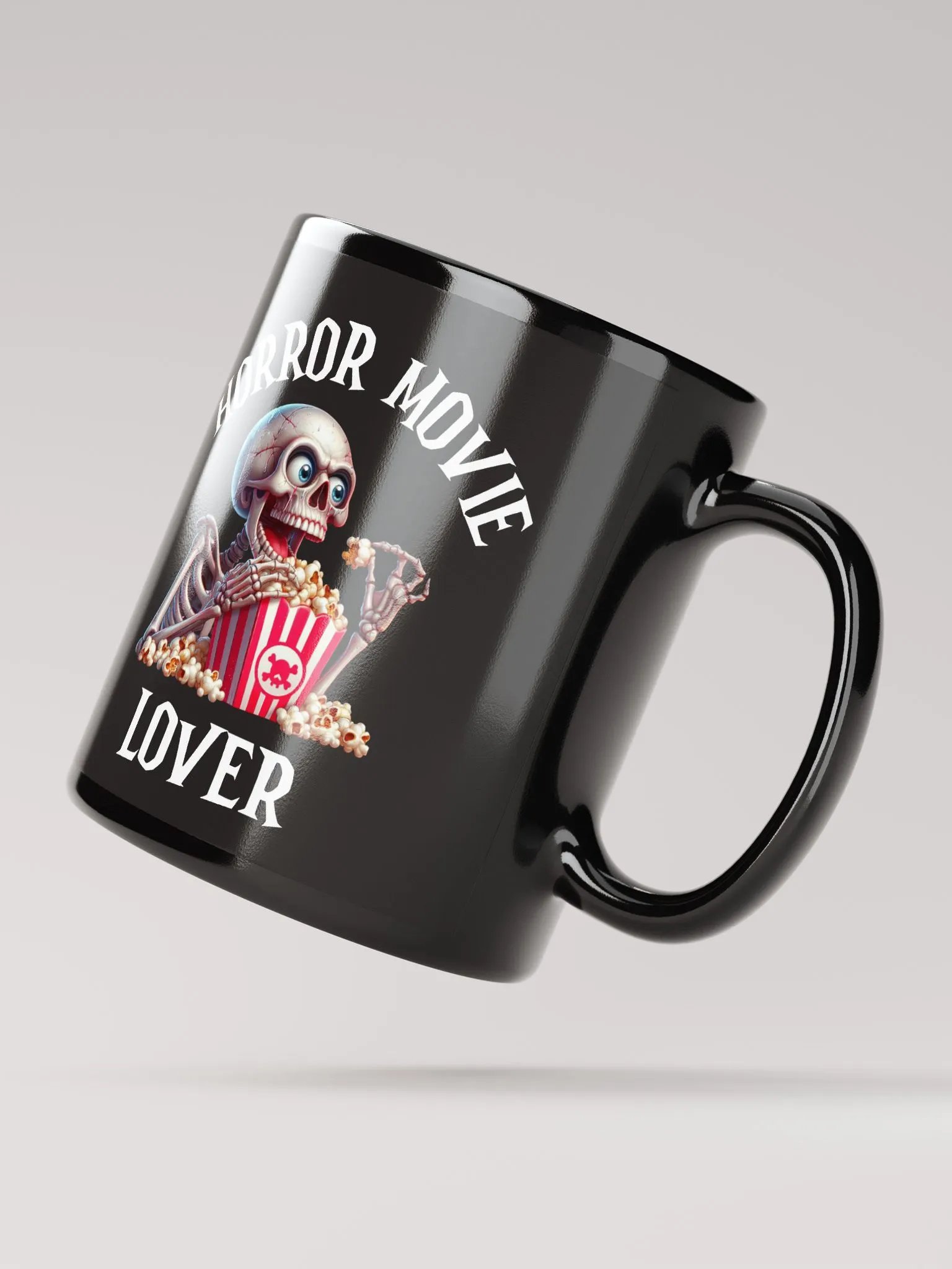 Horror Movie Lover Black Glossy Mug product image (3)