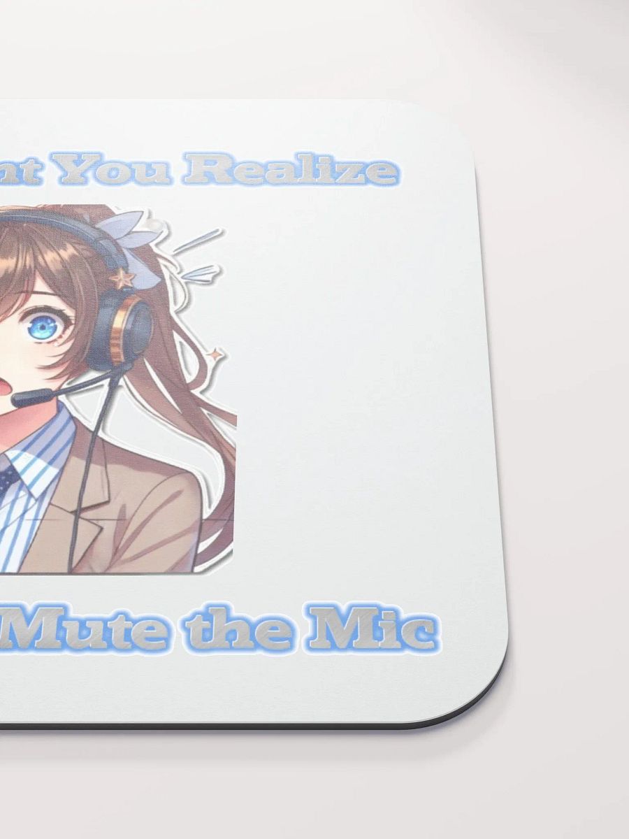 Forgot to Mute Mousepad Female product image (5)