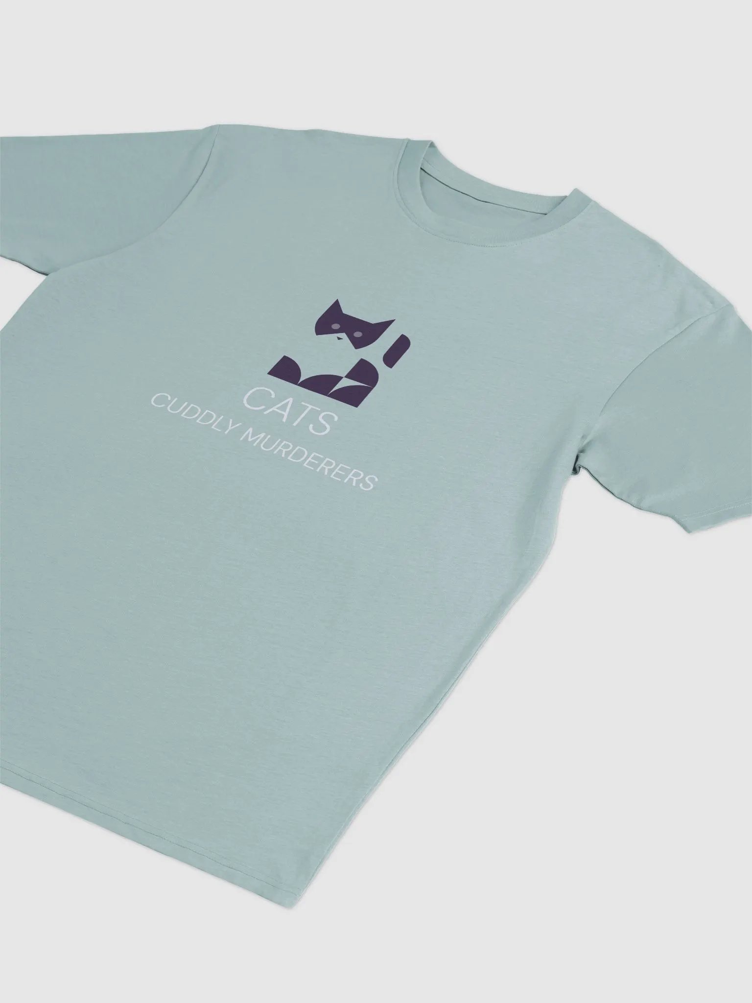 Geometric Cat Cuddly Murderers Tee product image (12)