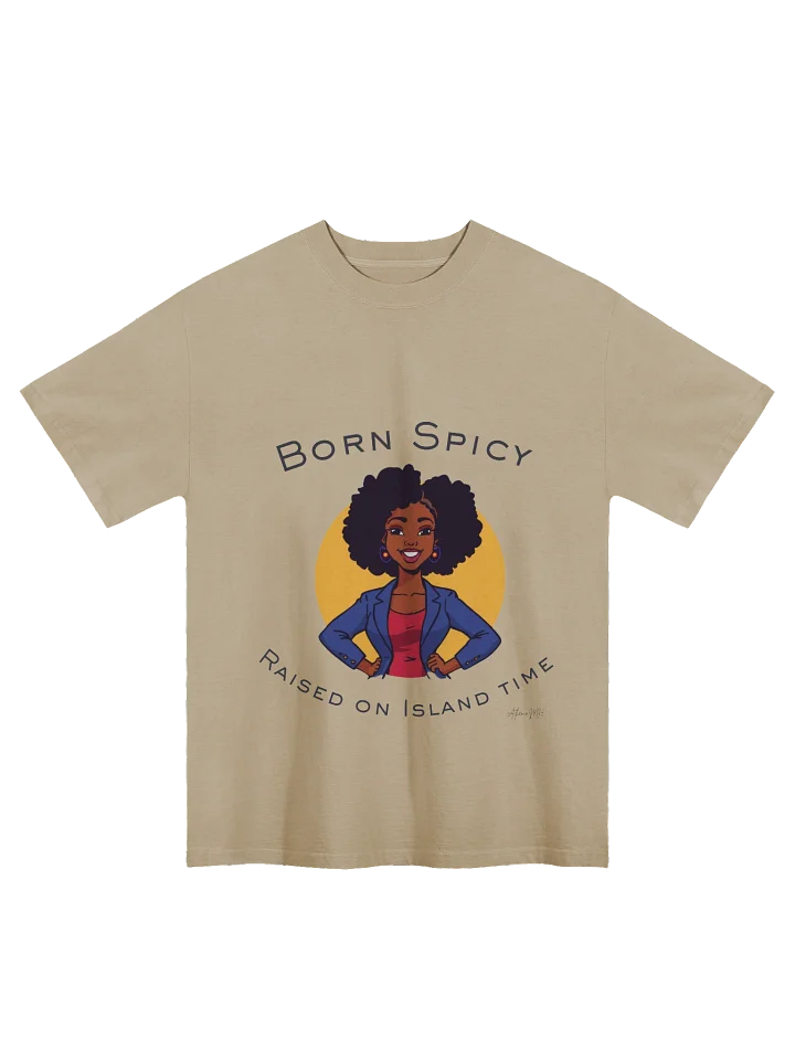 Spicy Island Vibes Oversized Tee product image (3)