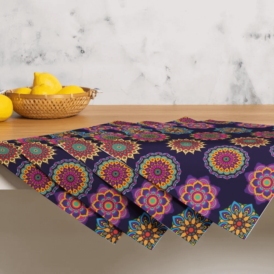 Kaleidoscope Mandala Placemat Set product image (1)