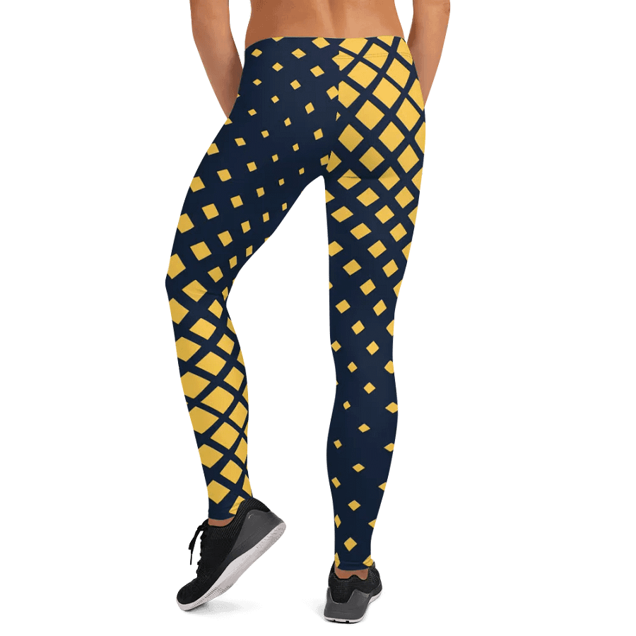 Golden Grid All-Over Leggings product image (12)