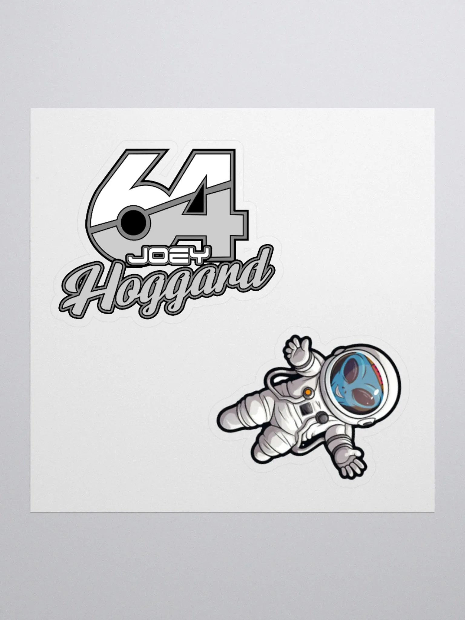 Joey Hoggard, Littleblueailen6 Window decals product image (3)