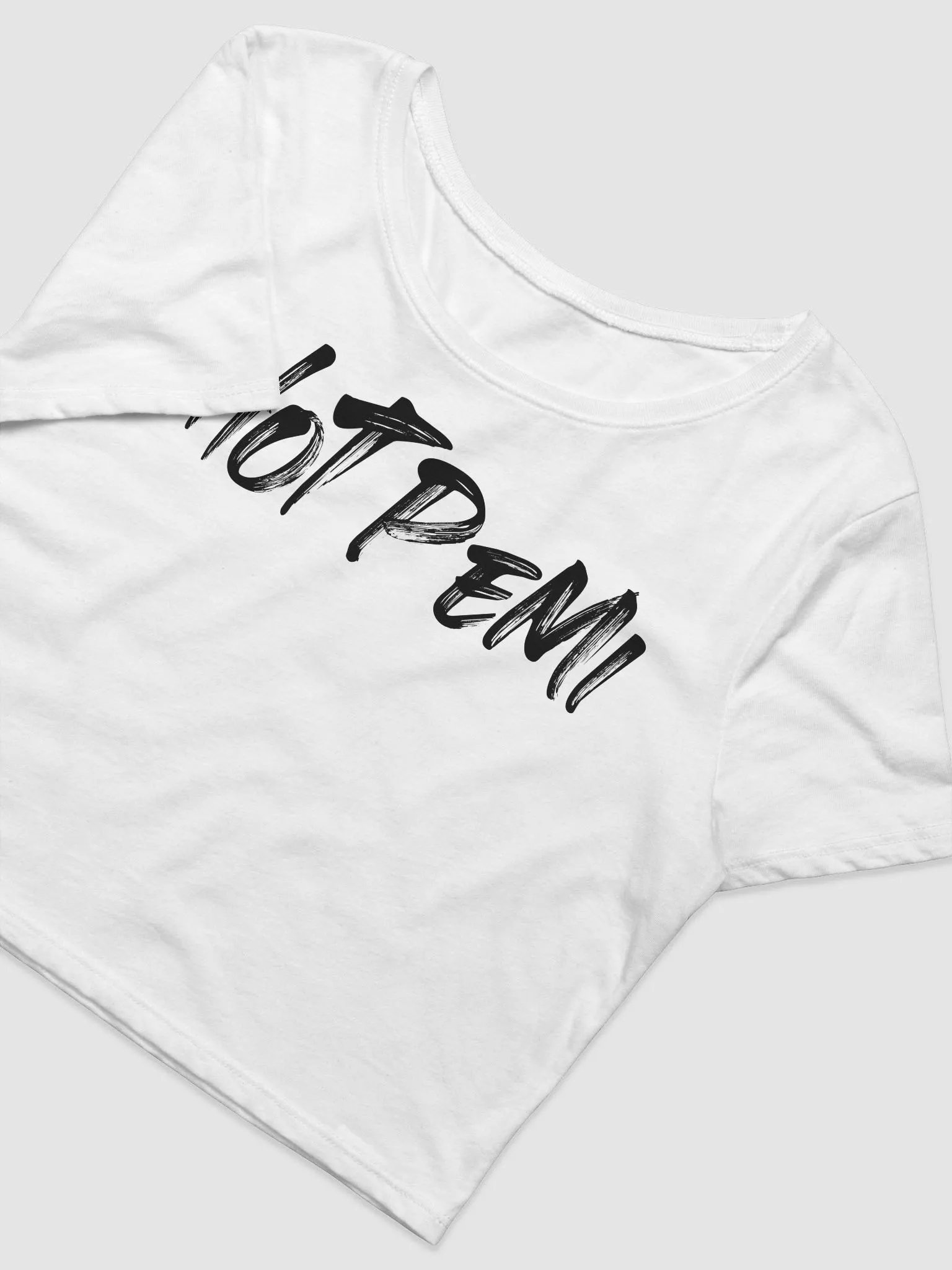 Black HotPemi Logo - Crop Top product image (3)