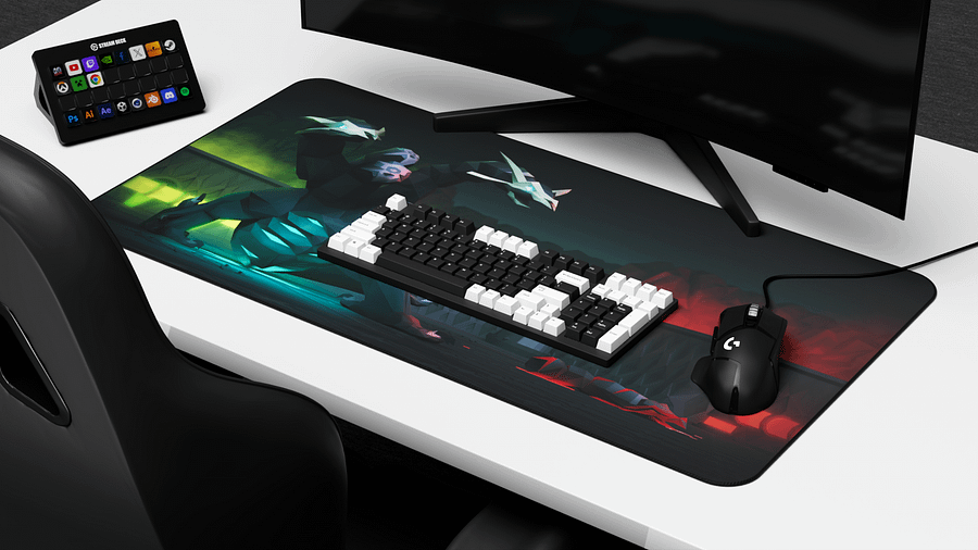 Hydra | Large 3D Desk Mat product image (5)