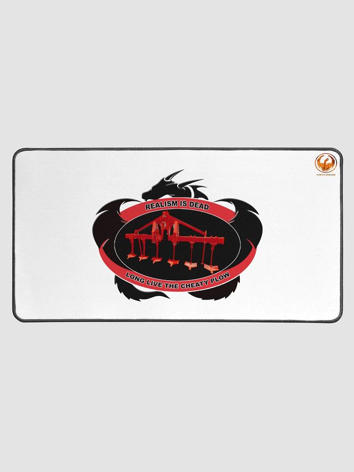 Realism is dead large mouse mat product image (1)