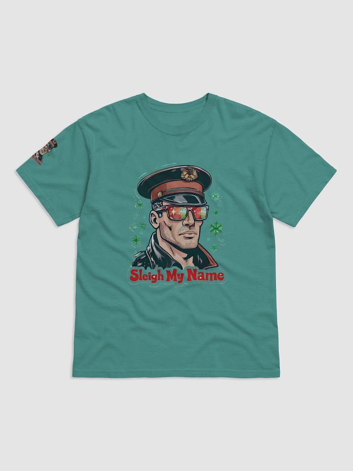 Sleigh My Name Leather Daddy Christmas Pride T Shirt product image (1)