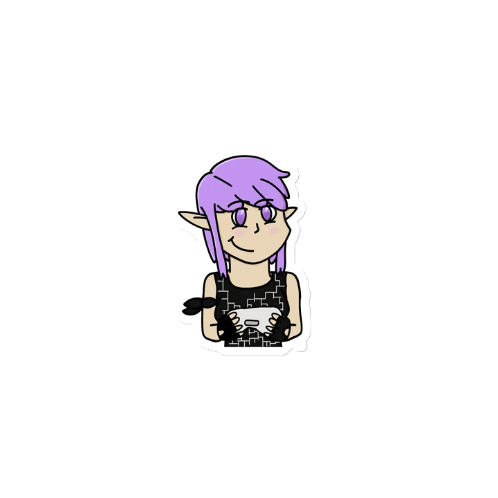 Loki in prompto cosplay sticker product image (1)