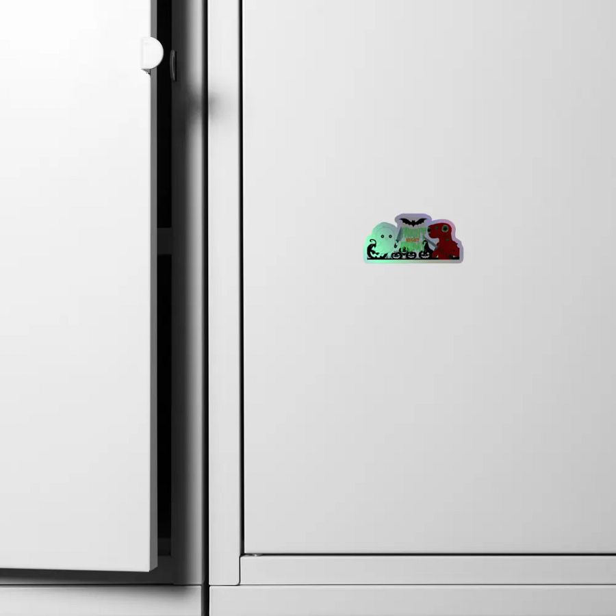 Fright Night Holo Sticker - Green Logo product image (6)
