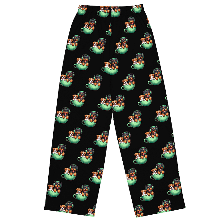 Rotten Pup Fan Club: Unisex Wide-Leg Pants product image (2)