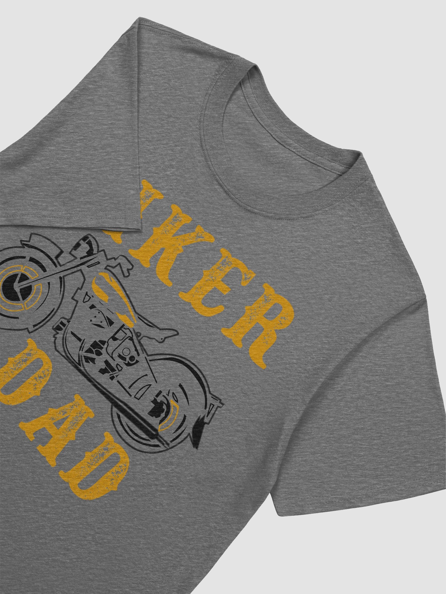Biker Dad Riding His Favourite Motorcycle Gifts for Dads T-shirt product image (7)