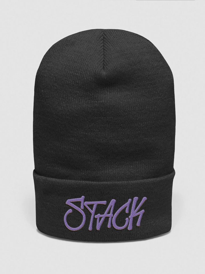 Stack Embroidered Beanie product image (3)