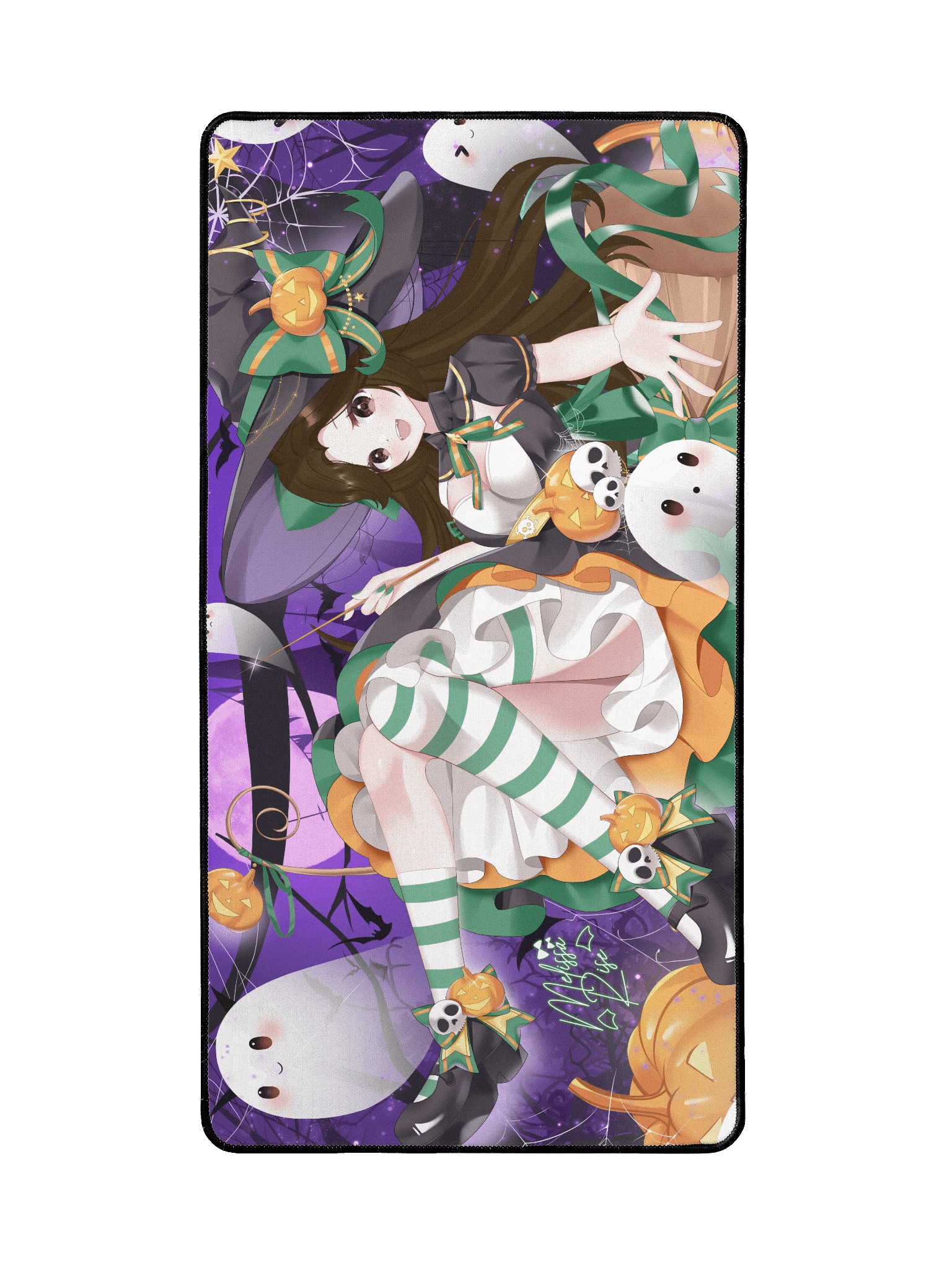 Signed Halloween Ghost Witch Deskmat product image (2)