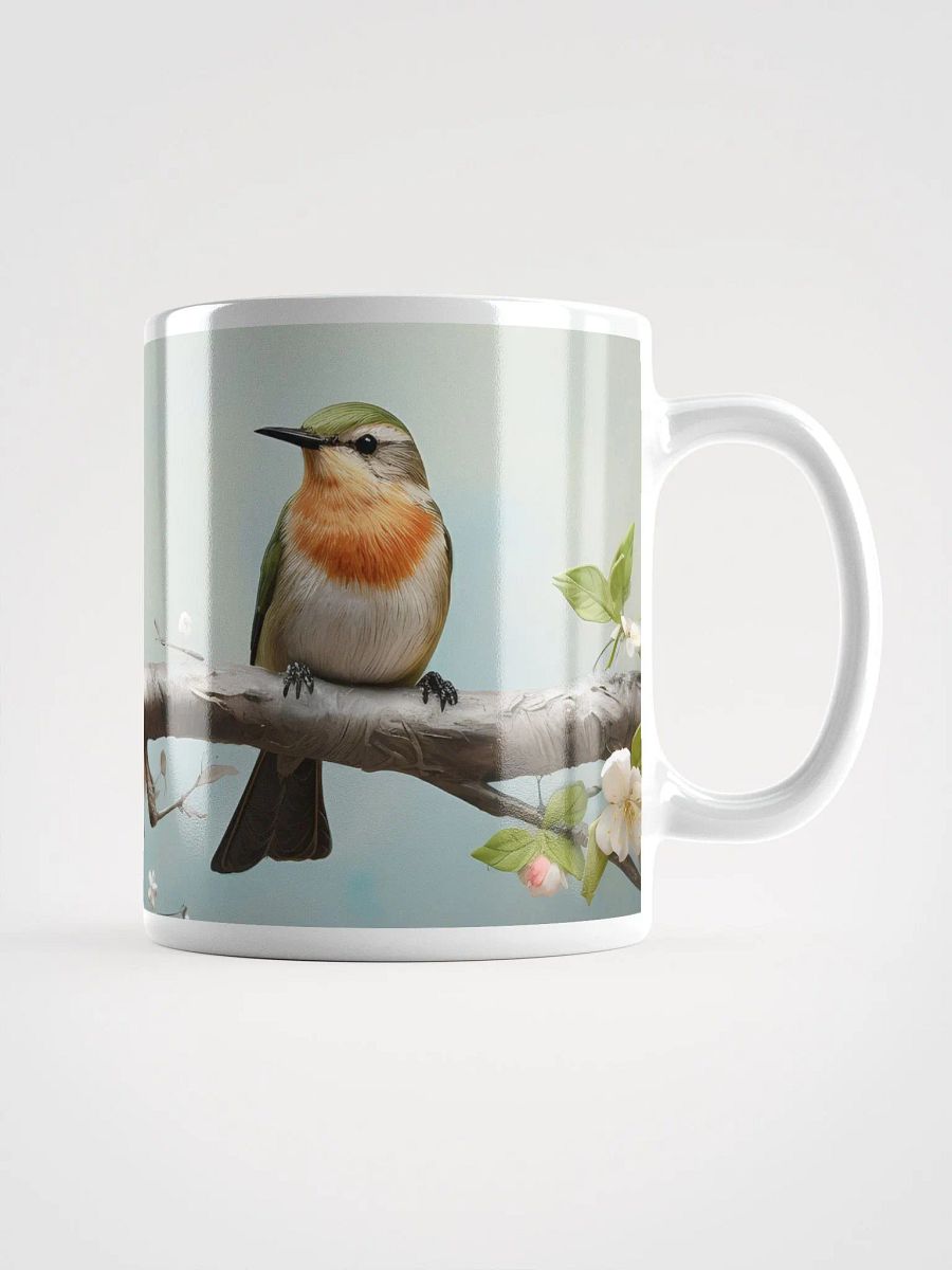 Blossom Bird White Glossy Mug product image (1)