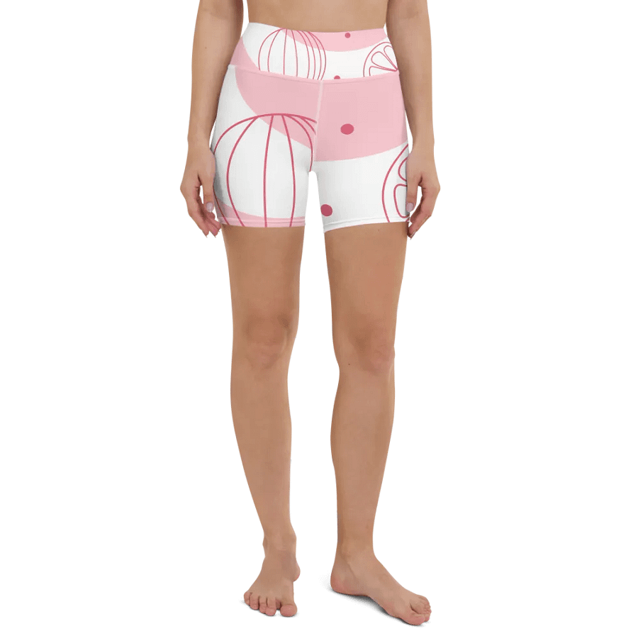 Citrus Dreams Yoga Shorts product image (3)