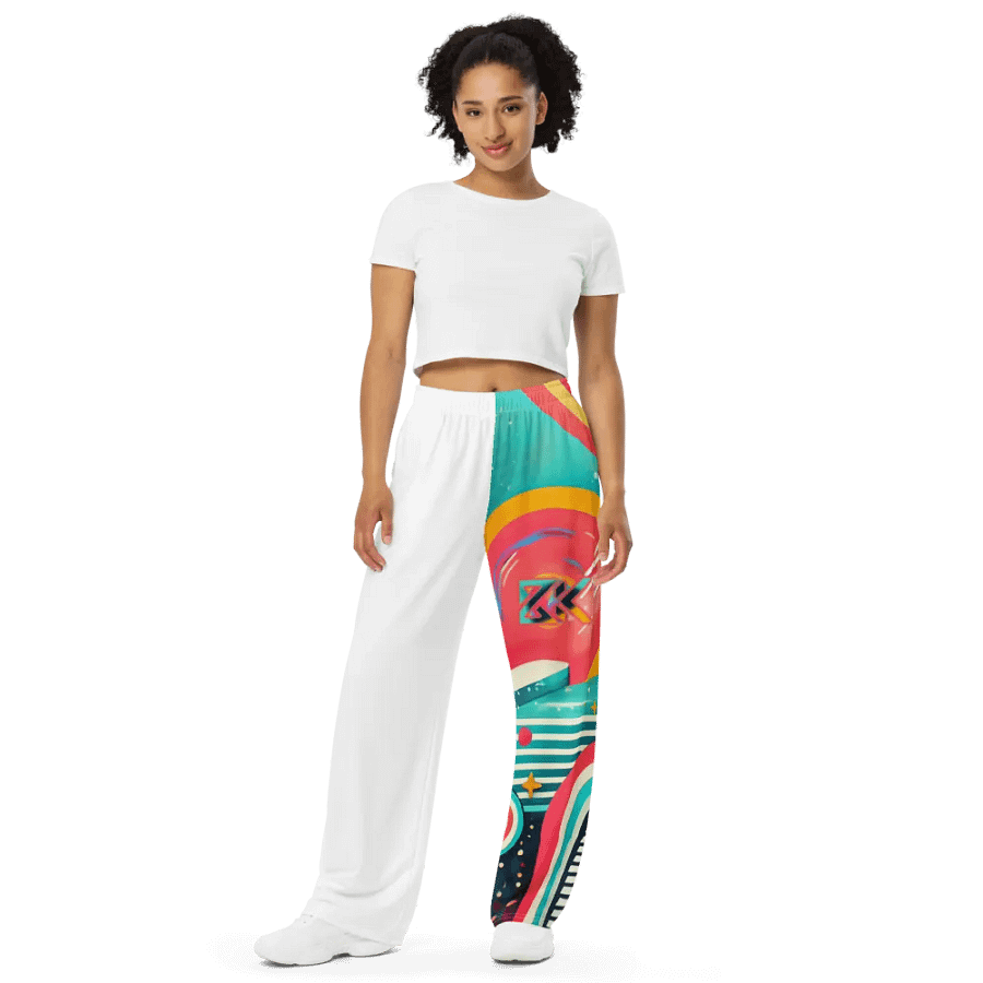 Summer Vibes Unisex Wide-leg pants product image (9)