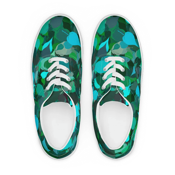 Green Leaves Chromatic Canopy Lace-Up Sneakers product image (2)