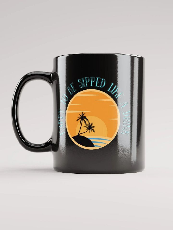 Sipped Like A Drink Mug - Black product image (1)