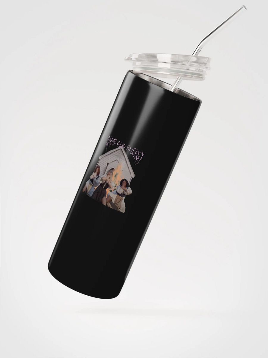 'Same Old Energy' Metal Eco Tumbler (and eco straw) product image (2)