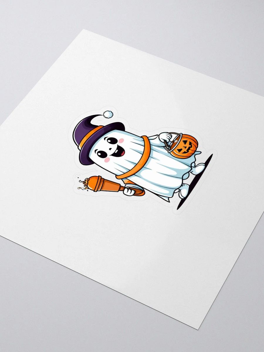Spooky Ghost Halloween Sticker product image (3)