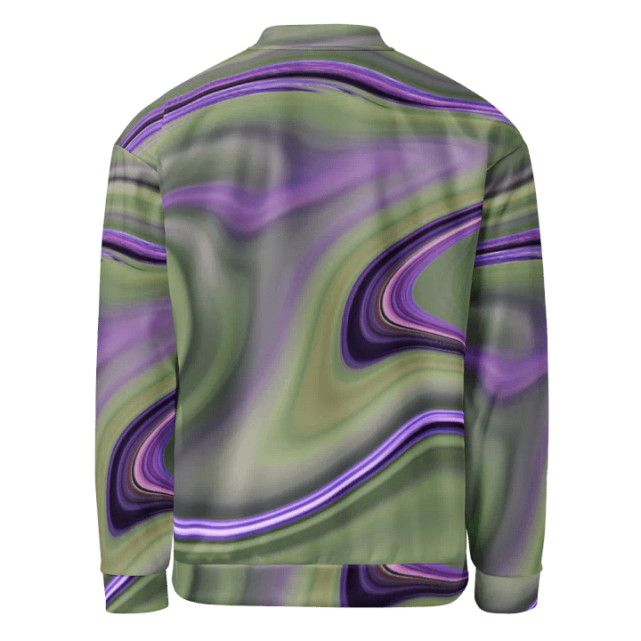 Oasis Swirl All-Over Bomber Jacket product image (2)