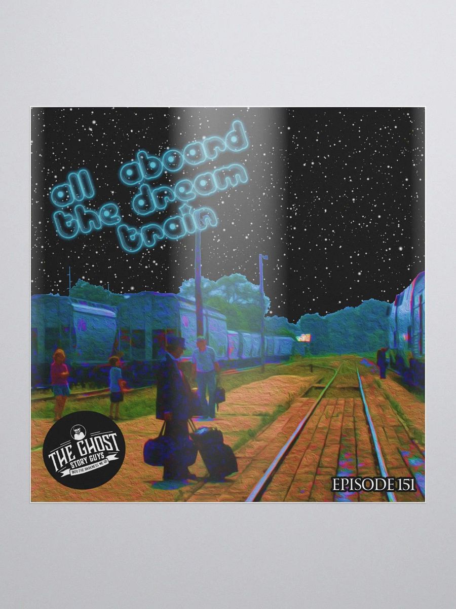 All Aboard the Dream Train Sticker product image (3)