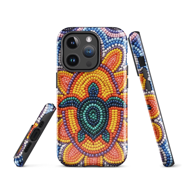 Turtle Faux-Beadwork iPhone® Tough Case product image (3)