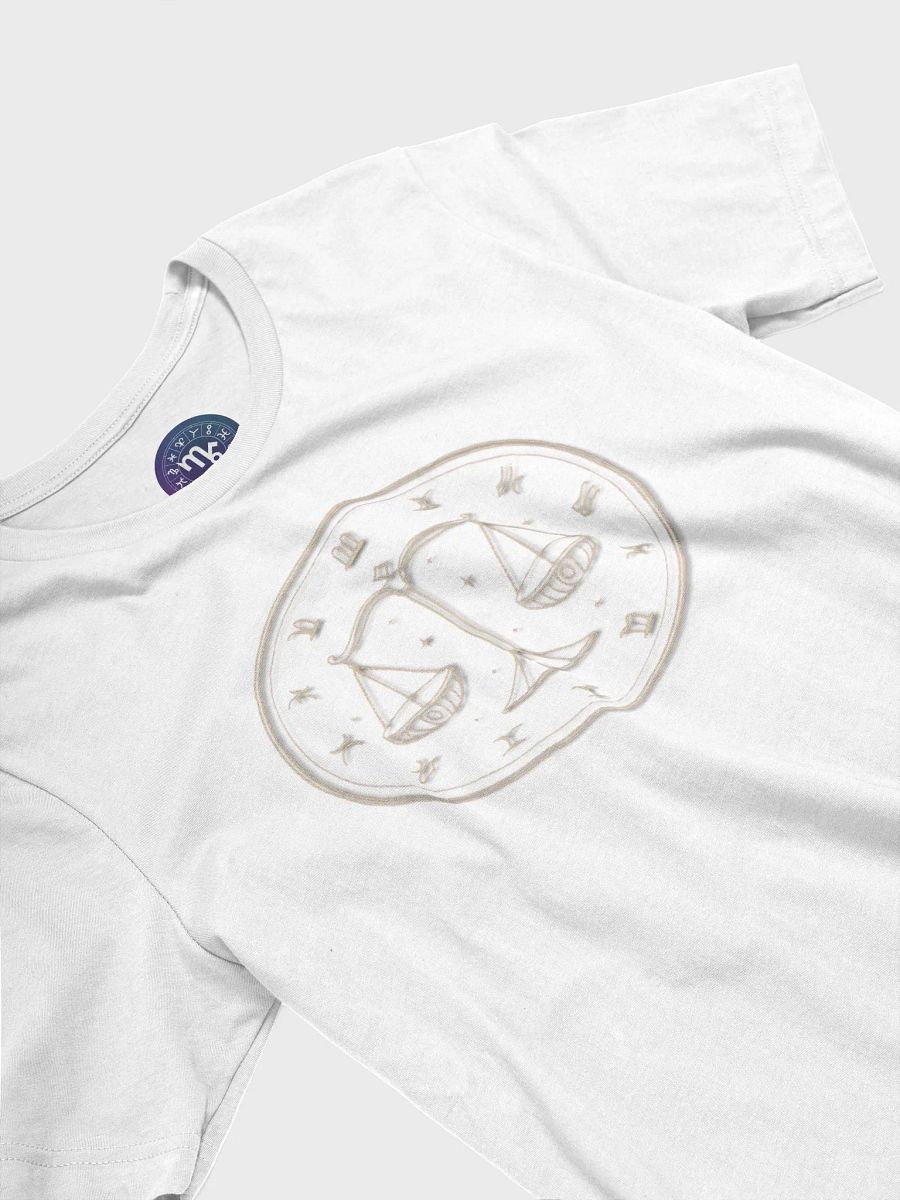 Exclusive Unisex Libra Zodiac T-Shirt - Minimalist Scales Design, Astrology Gift product image (85)