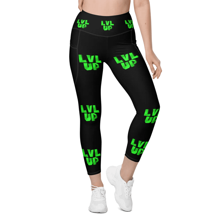 LVL UP Black Yoga Pants product image (2)