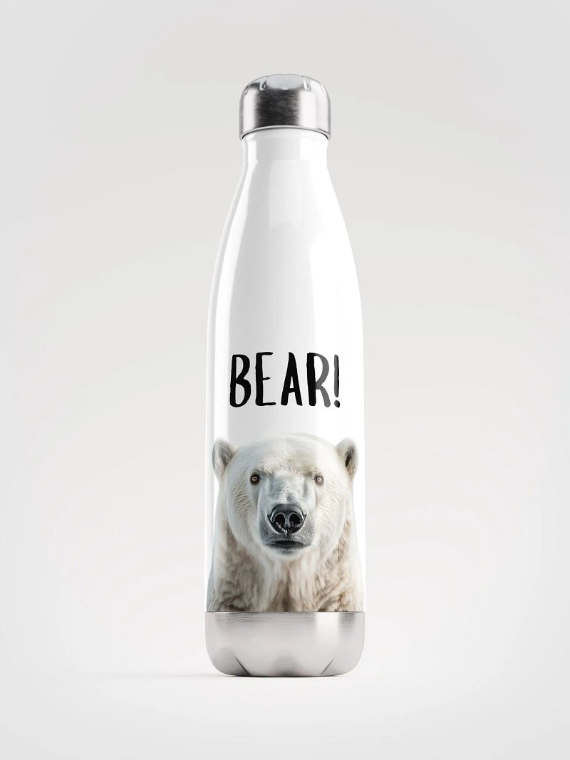 Polar Bear- Stainless Steel Water Bottle