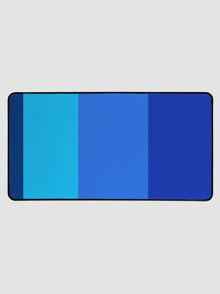 Blue Block Desk Mat product image (1)