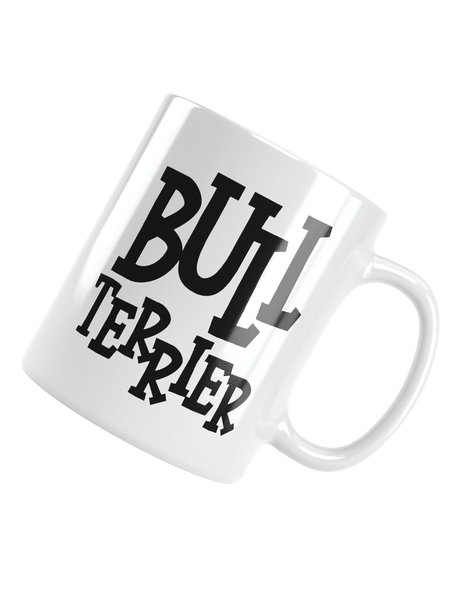 Bull Terrier Fun And Funky Small Ceramic Mug For Bull Terrier Lovers product image (1)