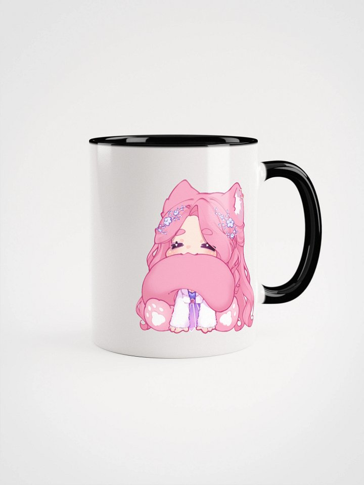 Nom Pink Cat Ceramic Mug product image (9)