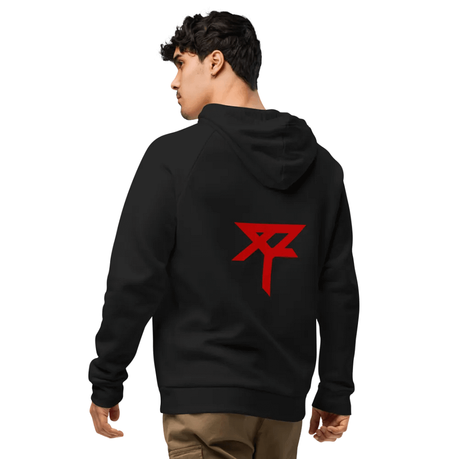 AKx UA Red Geometric Unisex Hoodie product image (5)