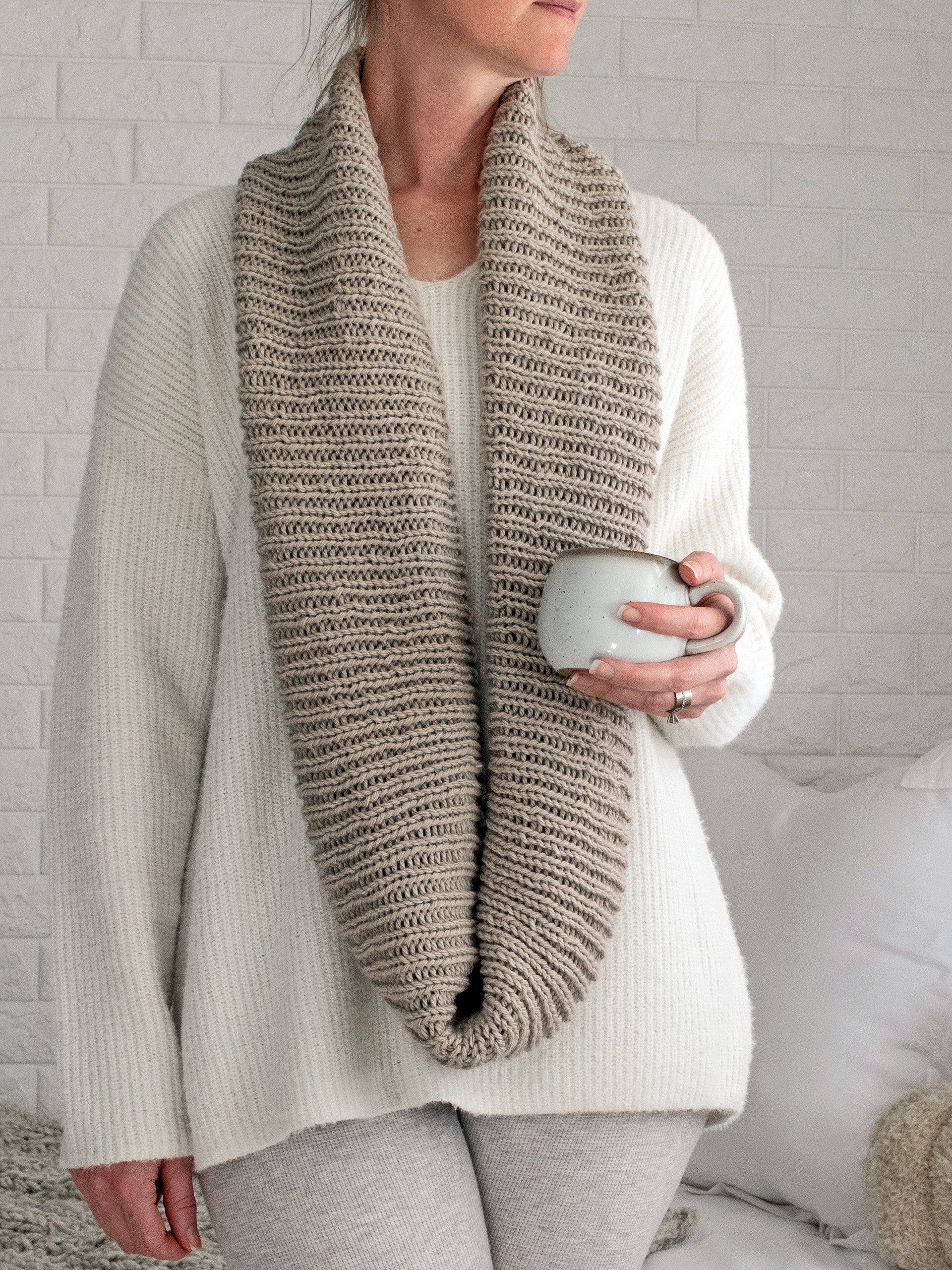 Infinity Scarf Knitting Pattern - Self Care product image (1)
