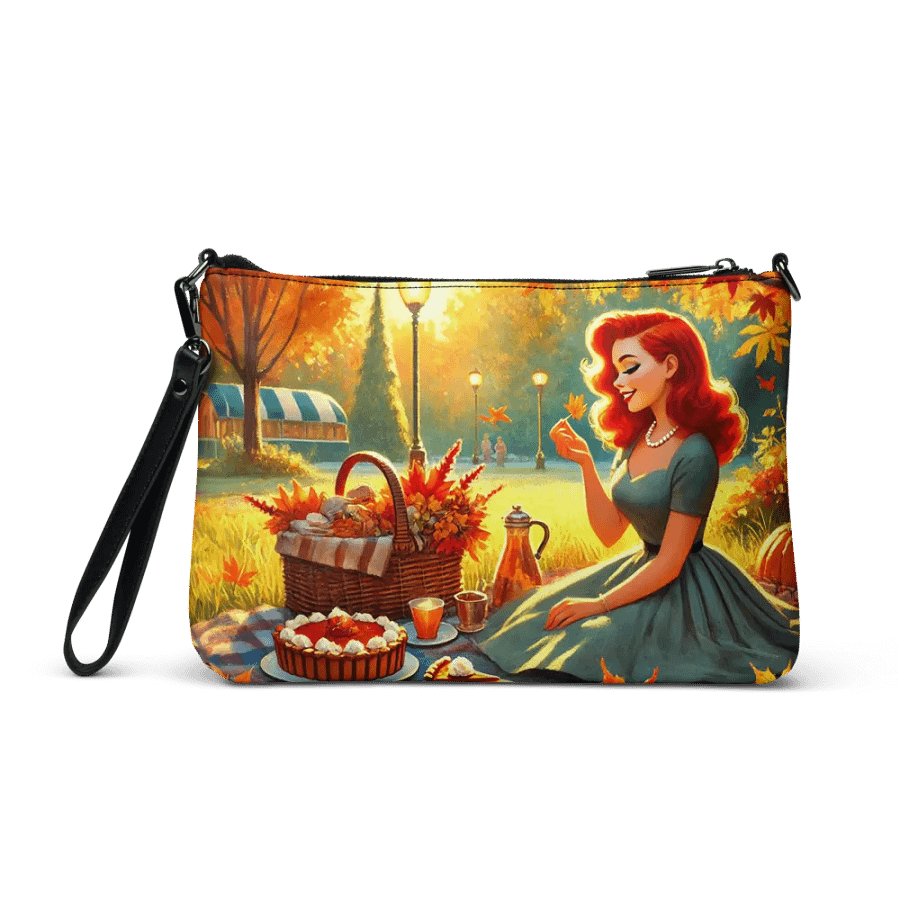 Whimsical Autumn Picnic Crossbody Bag product image (2)