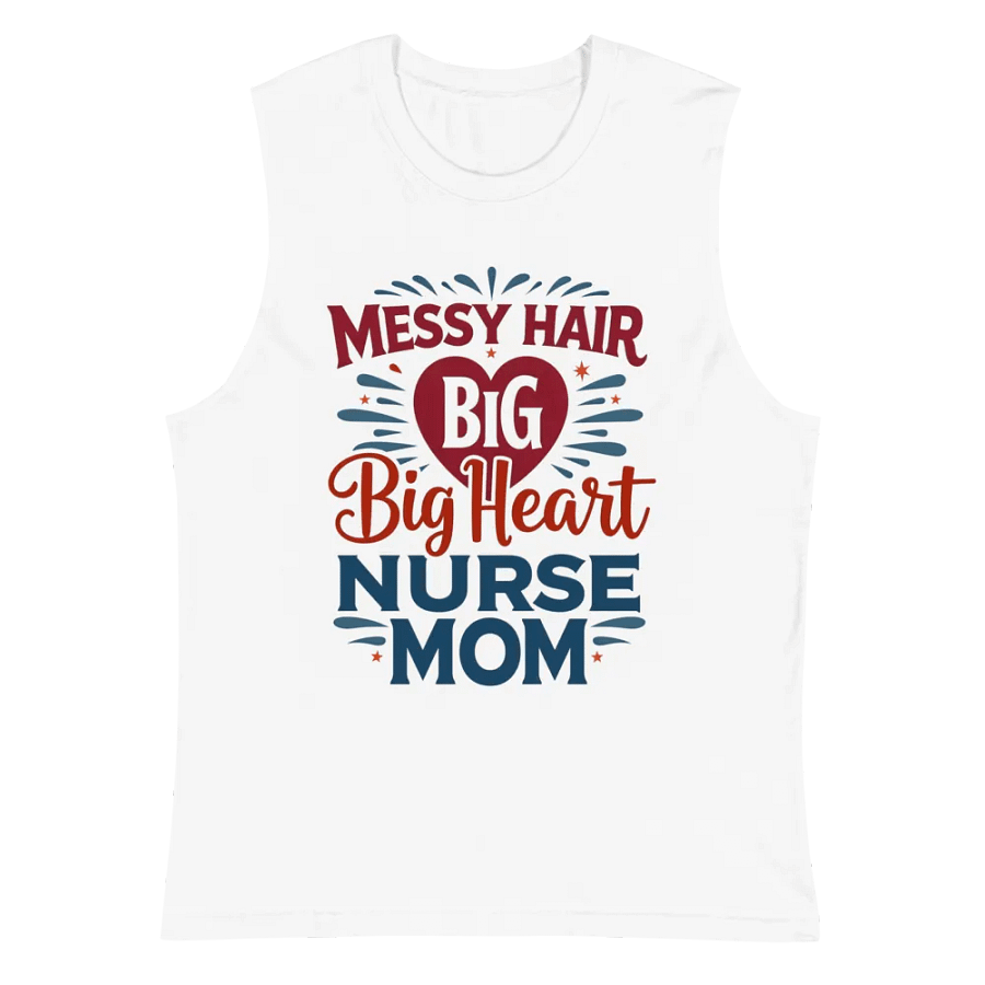Bold Nurse Mom Muscle Tank product image (6)