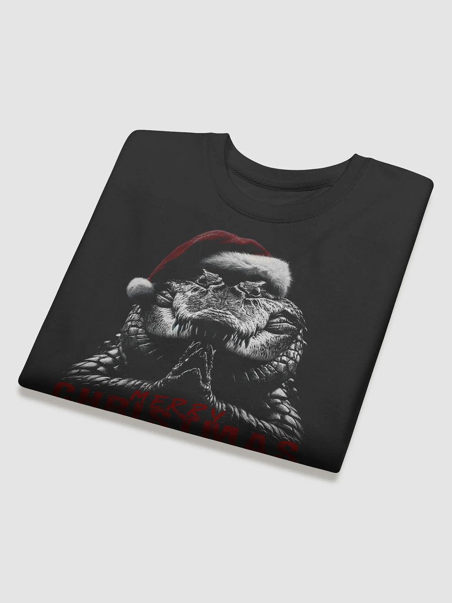Santa Crocodile Christmas Sweatshirt product image (4)
