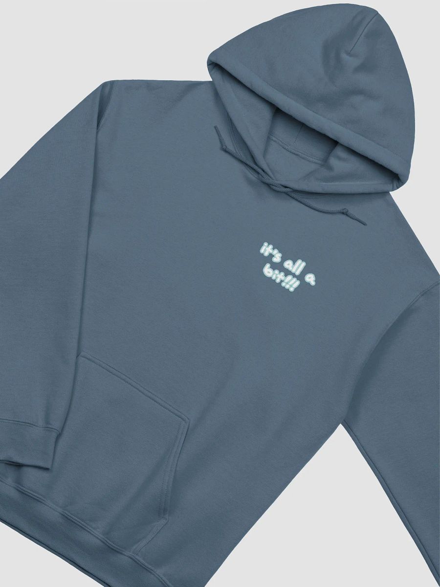 “It’s all a bit!!!” (sm. lined design, #A8D7D8) classic hoodie product image (31)