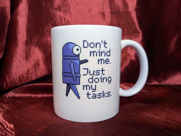R.E.P.O. - Pixel Art Coffee Mug - Sublimation Printed product image (1)