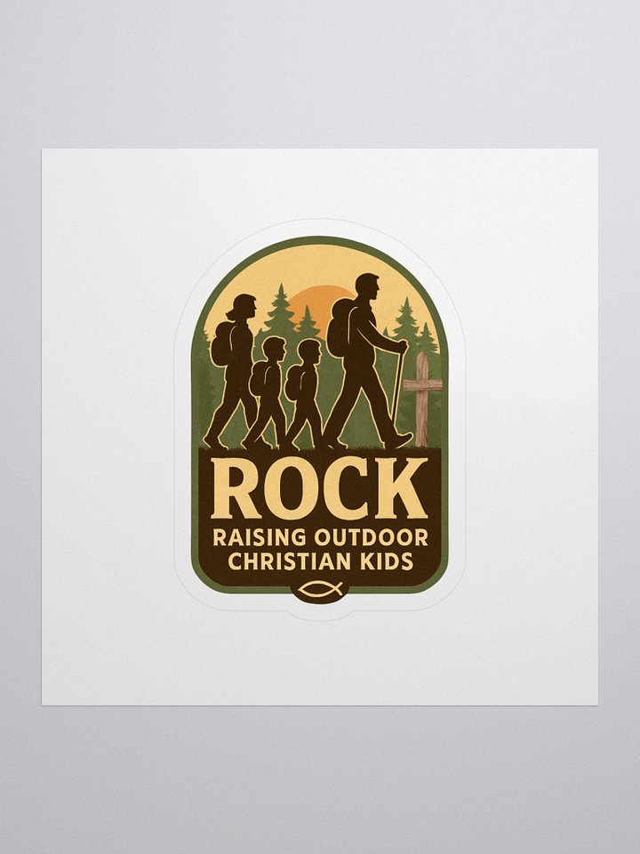 Christian Parent Sticker – Durable Vinyl product image (1)