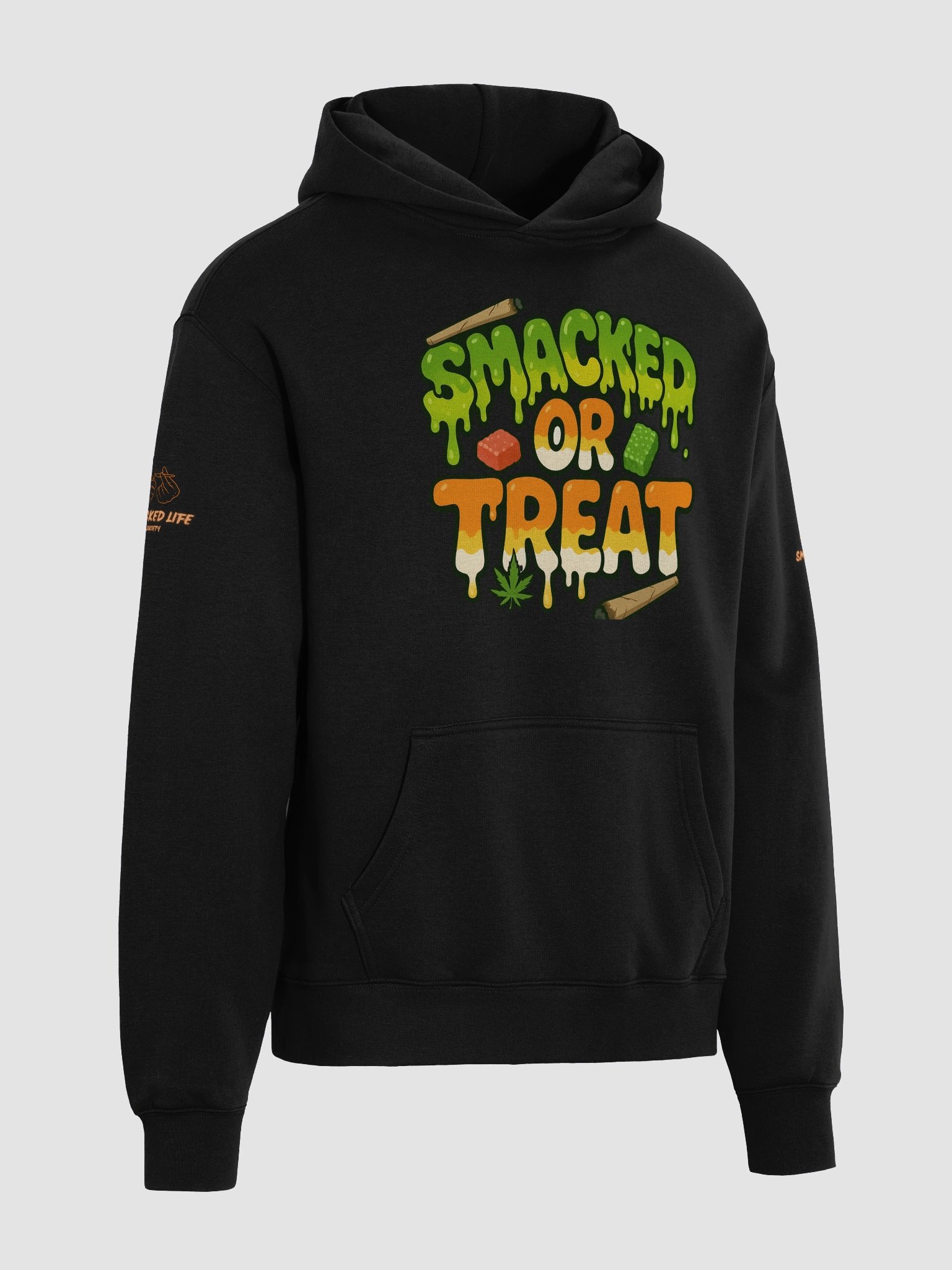 Smacked or Treat – Oversized Halloween Hoodie product image (13)