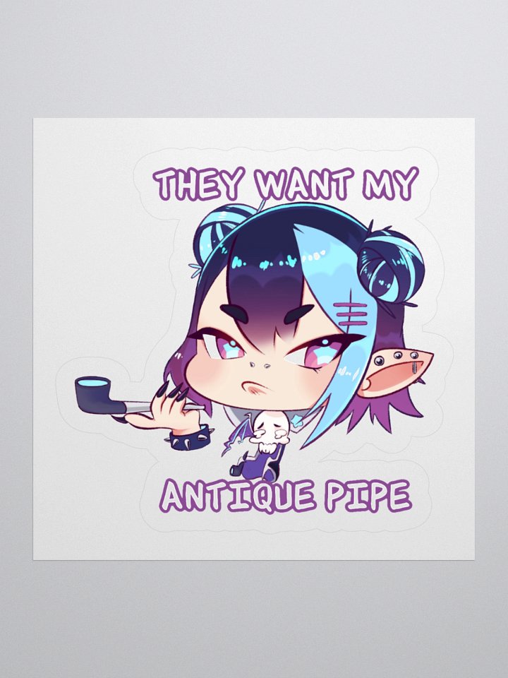 Antique Pipe Sticker product image (1)