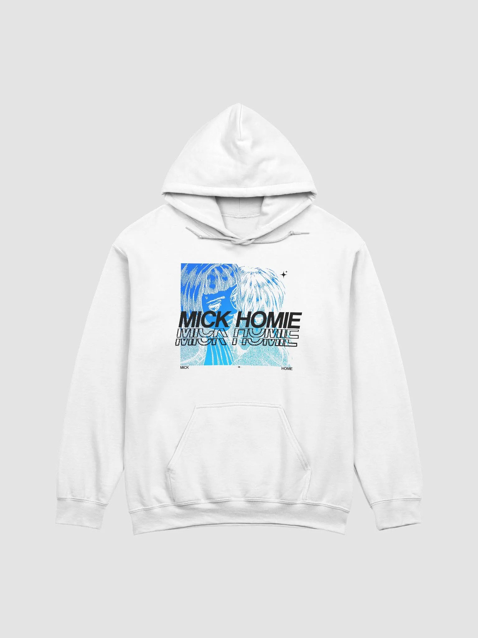 HYPEBEAST ANIME ENJOYER HOODIE (WHITE) product image (1)