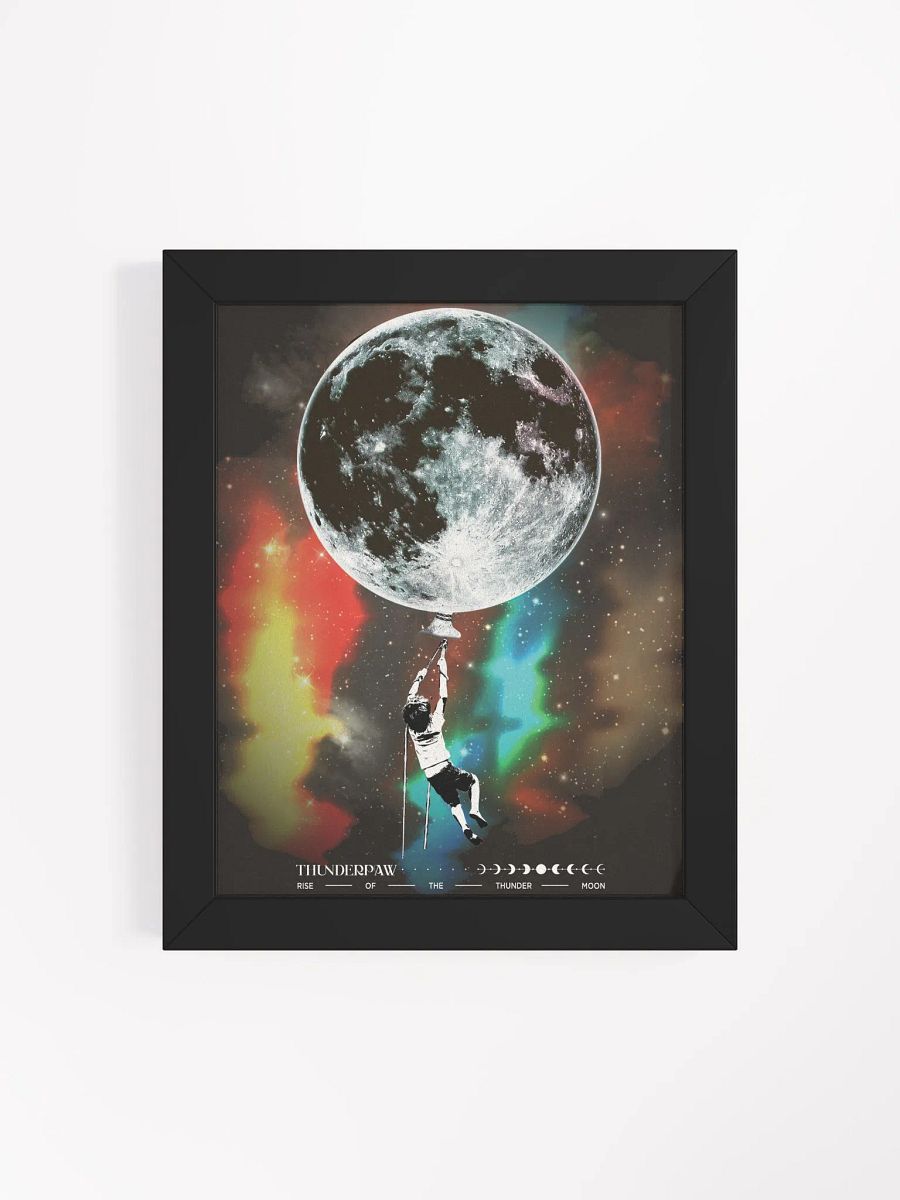 Rise of the Thunder Moon Framed Matte Poster product image (4)