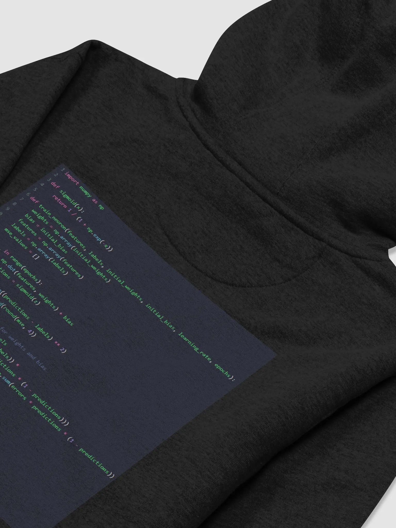 Pytorch V Numpy sweatshirt product image (10)