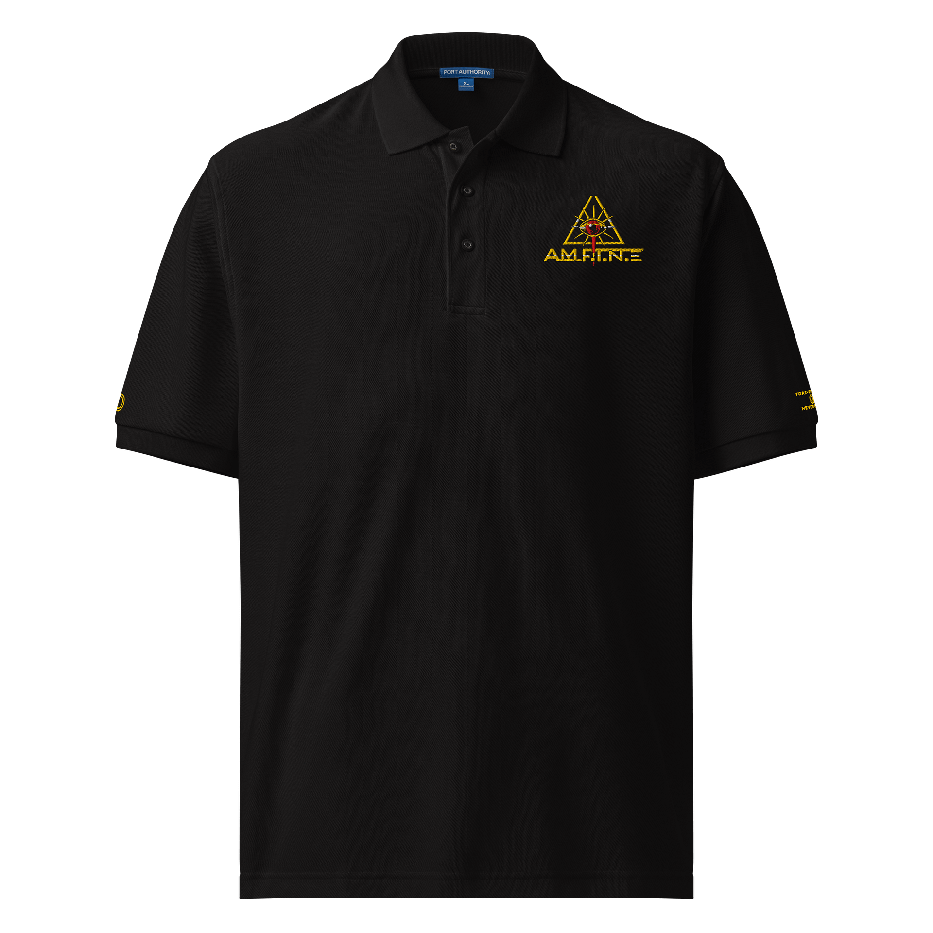 Whole World Apparel Exclusive Black Polo Shirt product image (1)