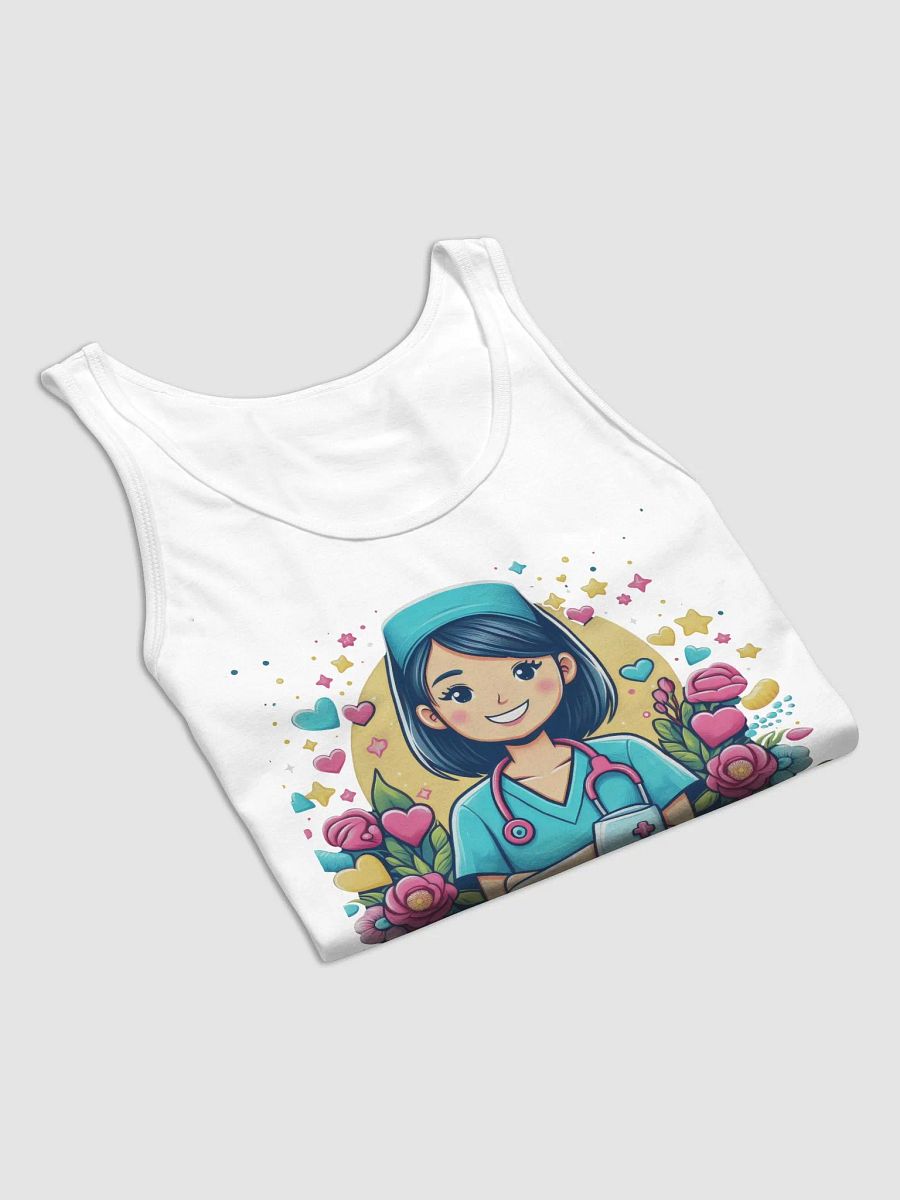 Smiling Nurse Scrubs Tank product image (73)