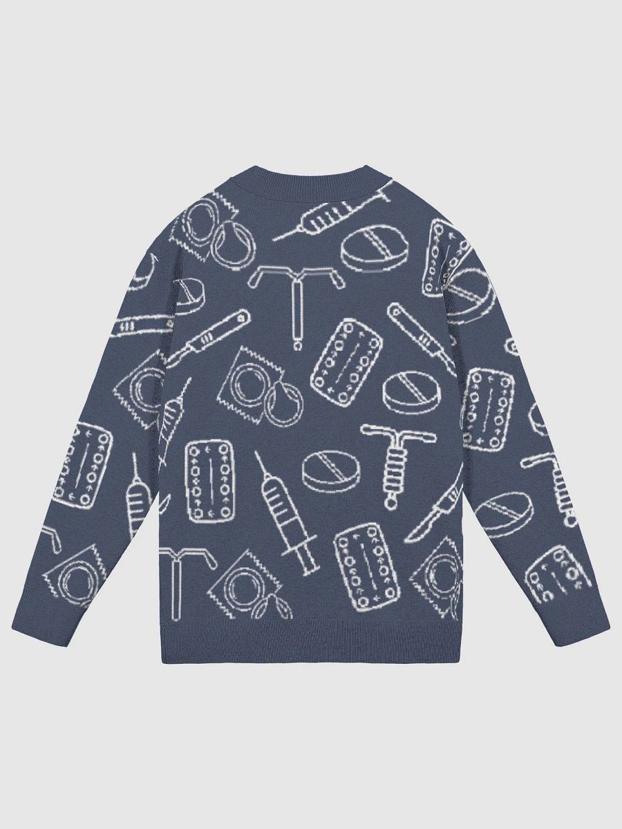birth control icons (navy cardigan) product image (2)