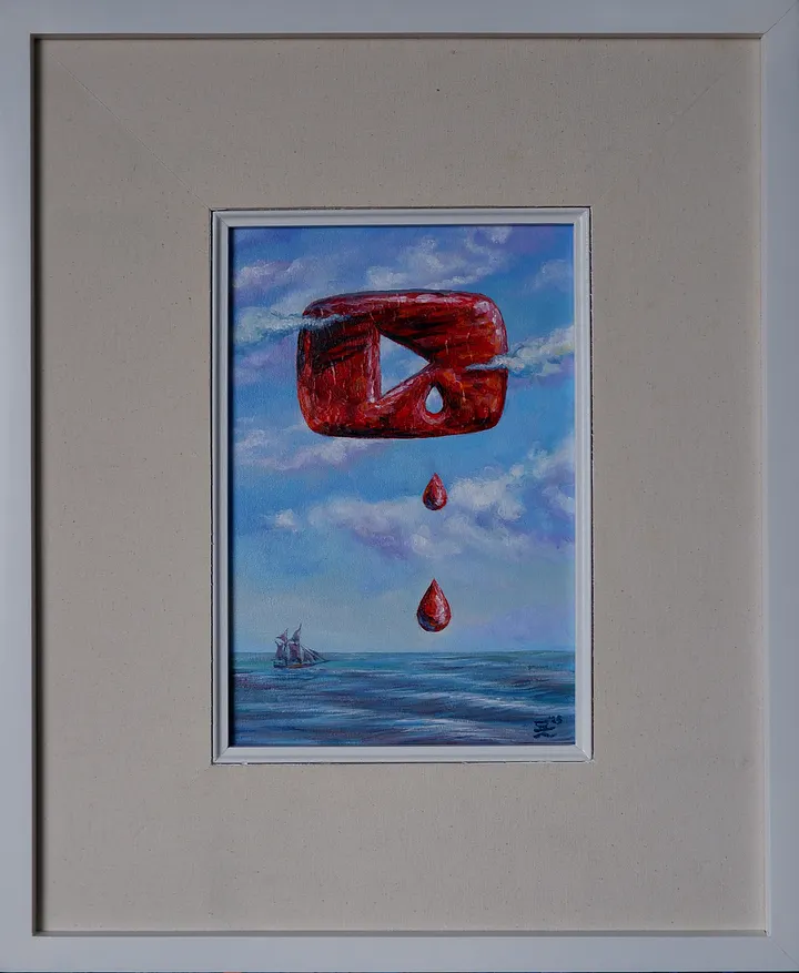 "Dripping" Painting by Deni Je product image (2)